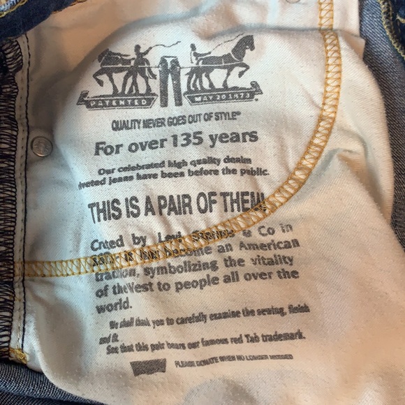 Vintage🧚‍♀️Levi’s 513 distressed jeans size 32 (men’s) - Picture 14 of 16